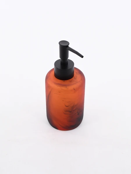 DISPENSADOR DE JABÓN AMBAR TERRACOTA