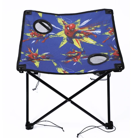 Mesa Plegable Spiderman Con 2 Posavasos 46 x 46 cm U