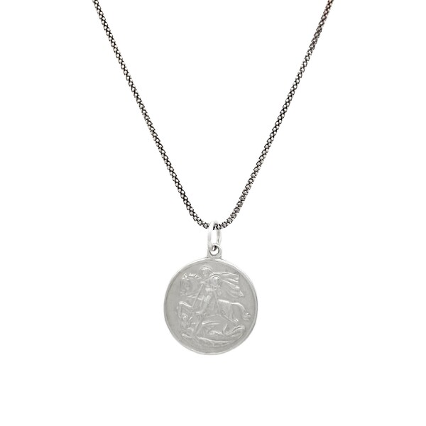 Dije San Jorge-Plata 925-Sin Piedra-CP3051 sinpiedra