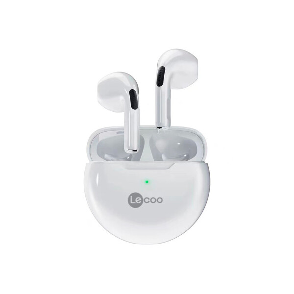 Auriculares inalámbricos Lenovo Lecoo EW305 color blanco Auriculares Inalámbricos Lenovo Lecoo Ew305 Color Blanco