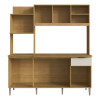 COCINA COMPACTA SSL CH 1027 - 180 cm Cedro-Arena N/A