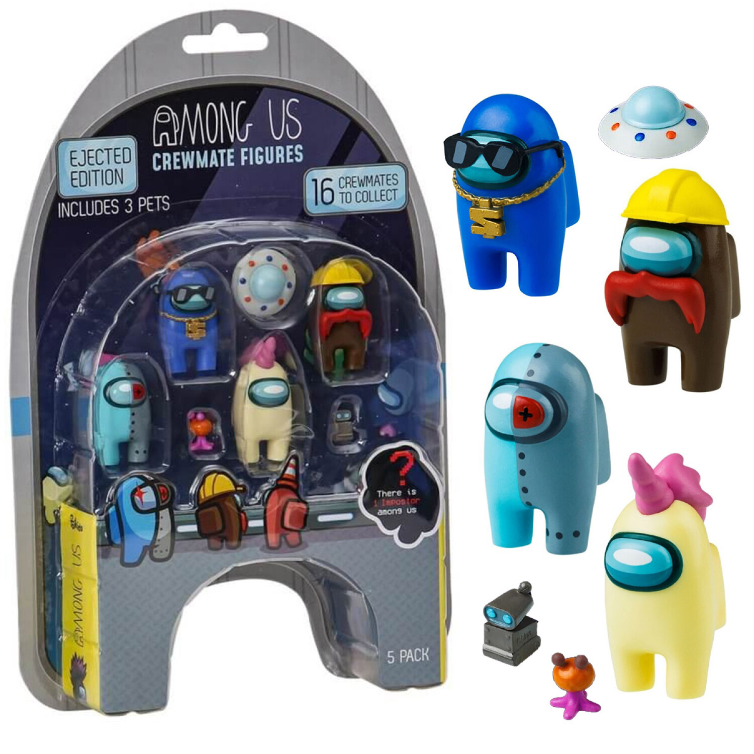 Among Us Paquete De 3 Figuras De Crewmate (juego De 2