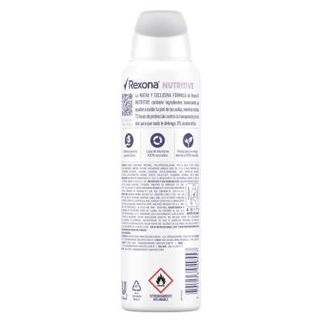 Rexona Desodorante Antitranspirante Aerosol Nutritive Femeninom Rexona Desodorante Antitranspirante Aerosol Nutritive Femeninom