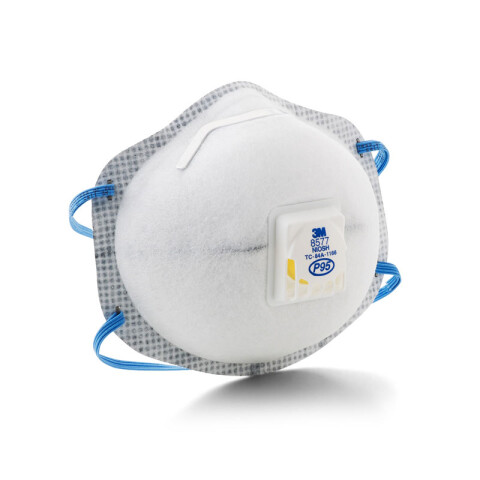 Mascarilla desechable para polvo y vapor 3M T55992