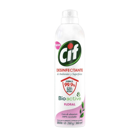 Desinfectante Cif Bio Active Floral Aerosol 360cc Desinfectante Cif Bio Active Floral Aerosol 360cc