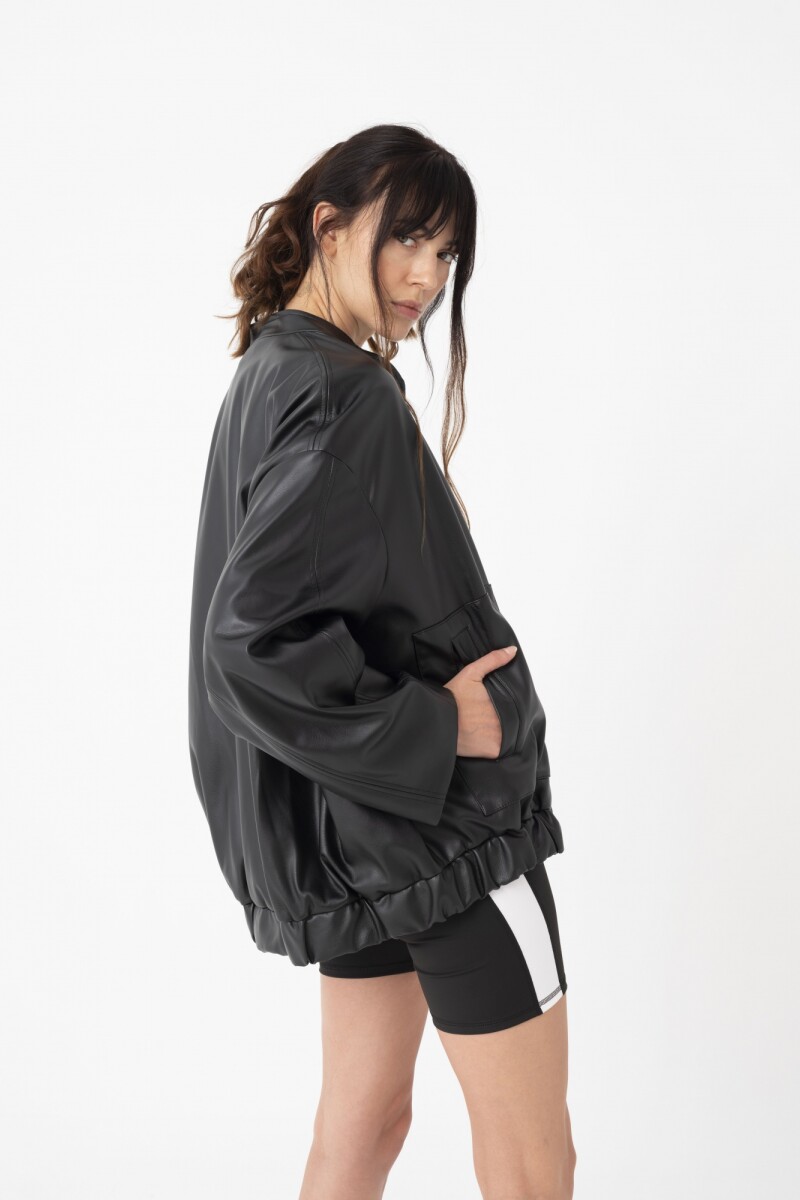 Chaqueta bomber Negro