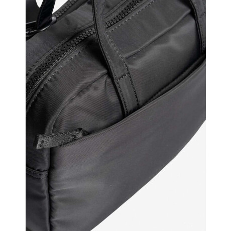 Cartera Bowling De Nylon Negro