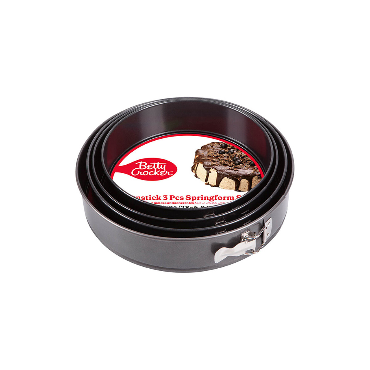 SET 3PCS ASADERAS REDONDAS DESMONT 