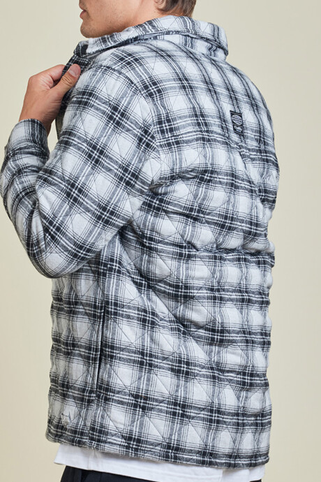 SOBRECAMISA FERGAL RUSTY Blanco/negro