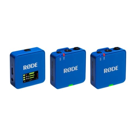 Microfono Inalambrico Rode Wireless Go Iii X2 Mic Blue Microfono Inalambrico Rode Wireless Go Iii X2 Mic Blue