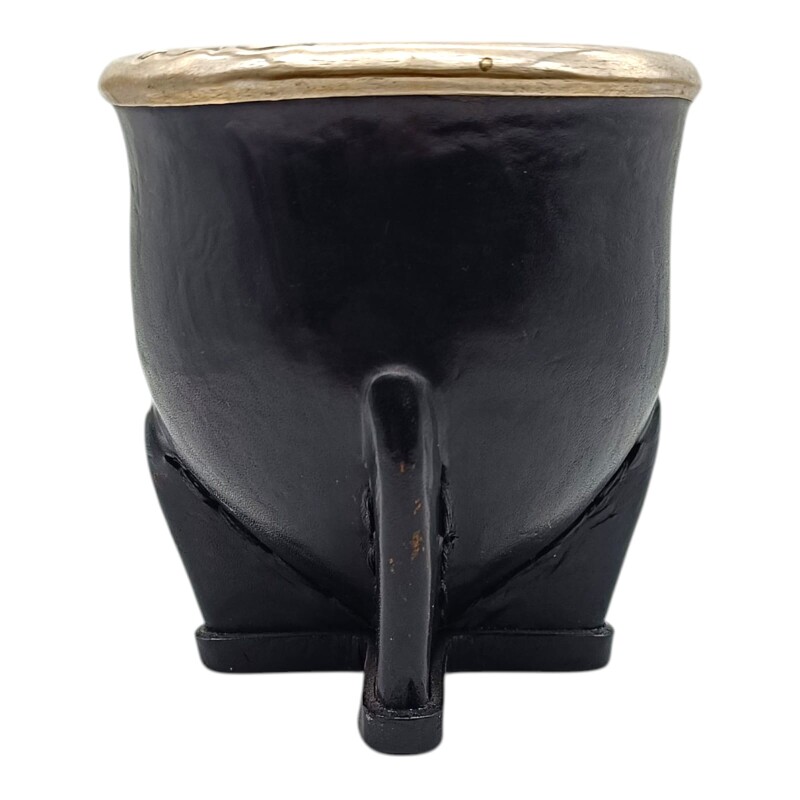 MATE CAMIONERO PLATA Y ORO 24 negrouniforme