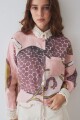 CAMISA PRINT SPORTY Macro Rosa