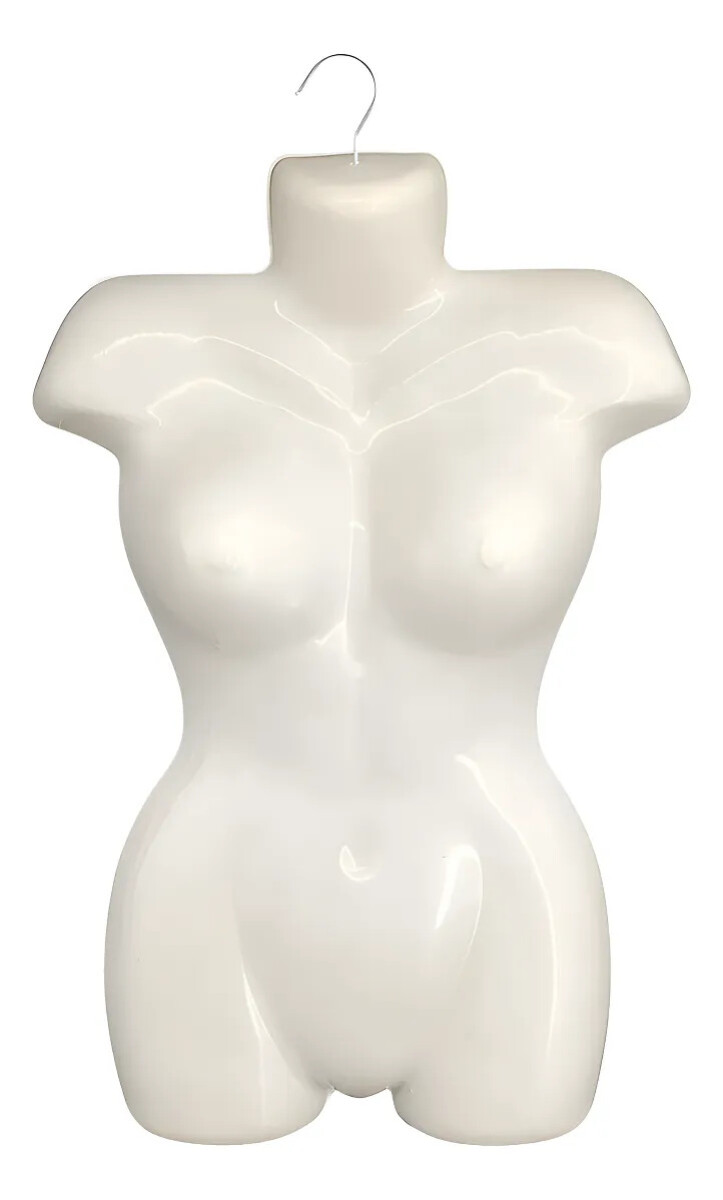 Percha Medio Cuerpo Dama Maniquí Para Exibición 