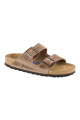 Sandalia Arizona Soft Footbed Oiled Leather - Regular Tabaco