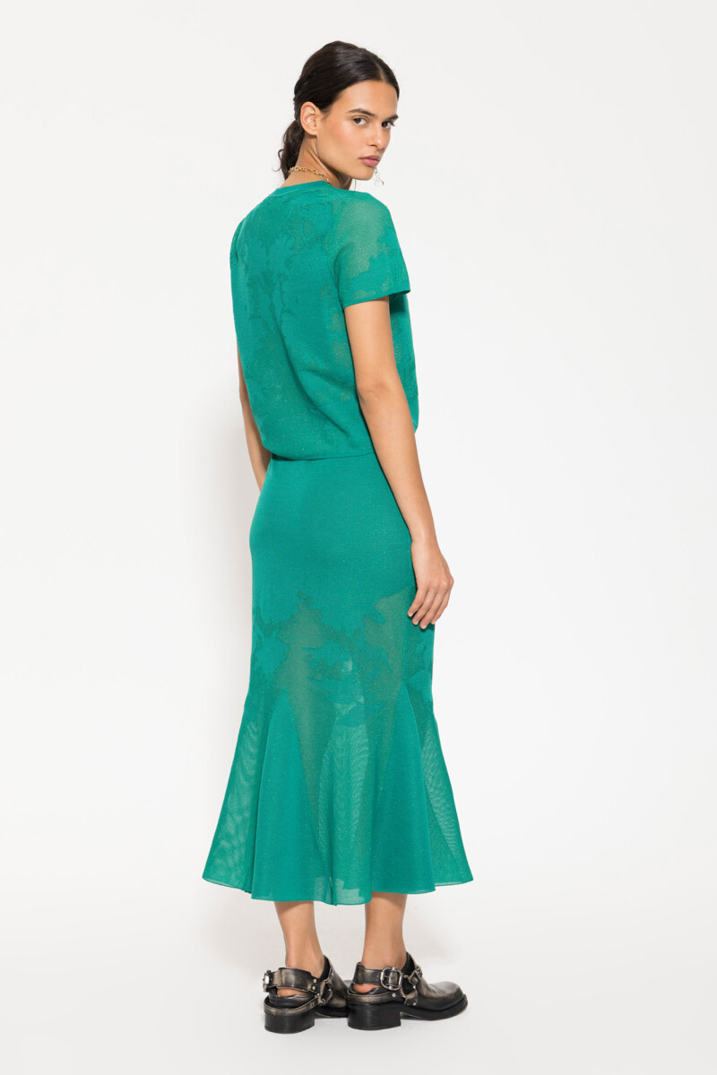 Pollera Nouvelle Verde