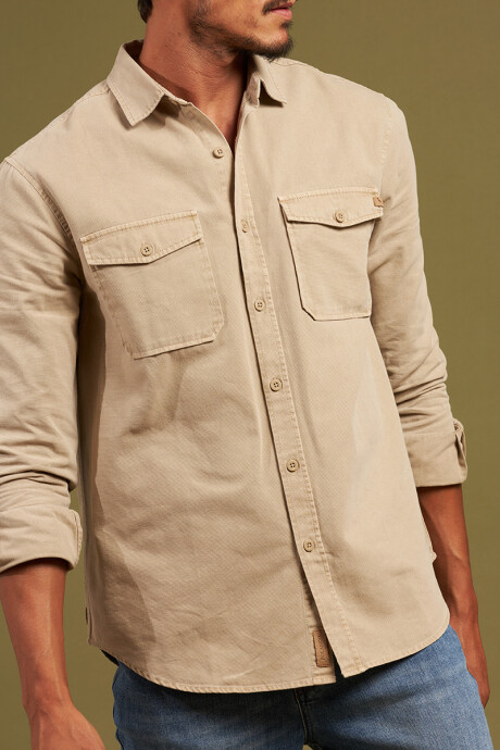 CAMISA CARDAL POLANCO Marrón Claro