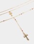 Collares Largos Religioso Collar Largo Religioso - Dorado