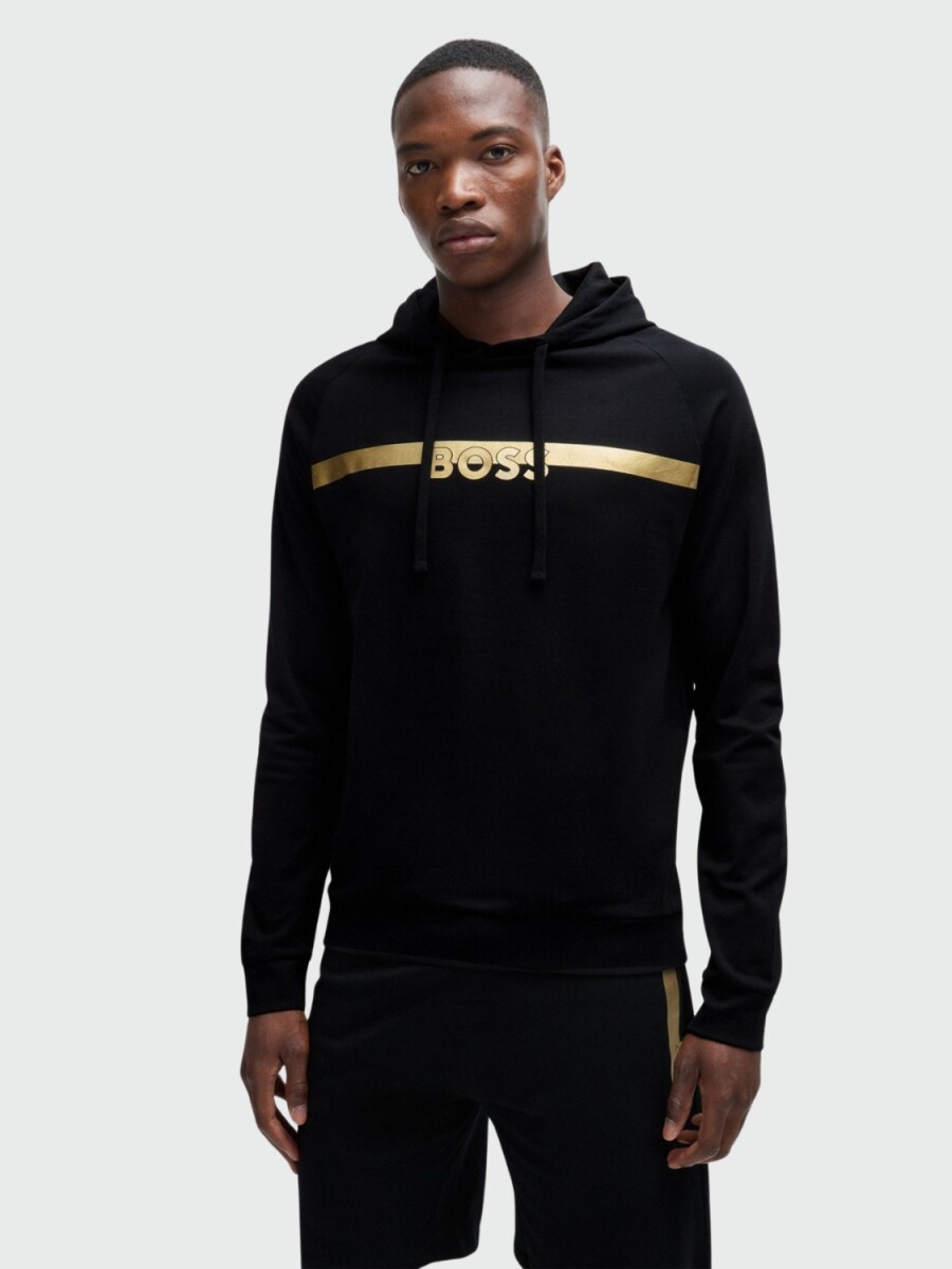 BOSS Sudadera con Capucha y Logotipo en Foil - 0 