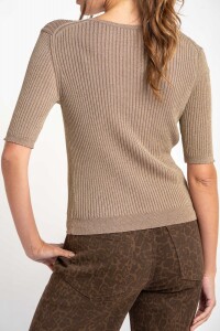 Sweater Lurex Beige