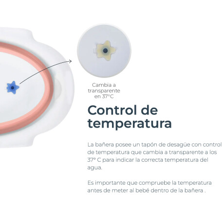 Bañera Plegable con Soporte para Bebé Carestino 30 Litros Aguamarina