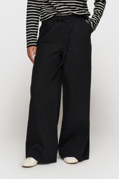 PANTALÓN ANCHO Negro
