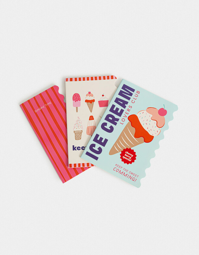 Anotadores Cuadernos y Memos Set De Libretas - Combinacion Multicolor