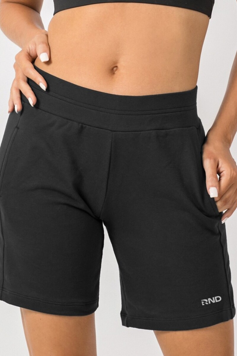 Short de Terry. NEGRO