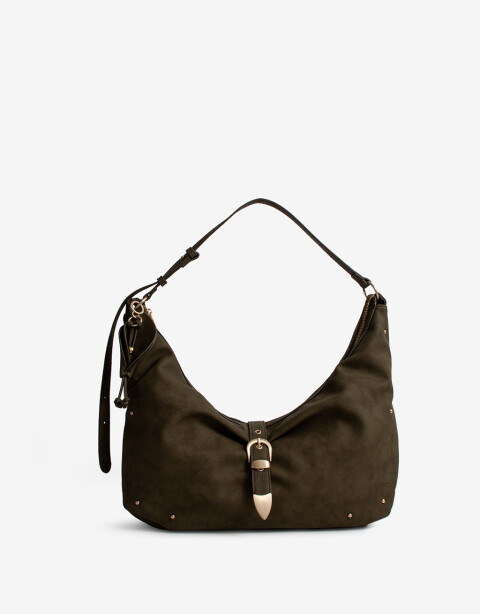 Saca Cartera Saca Con Hebilla - Verde Medio