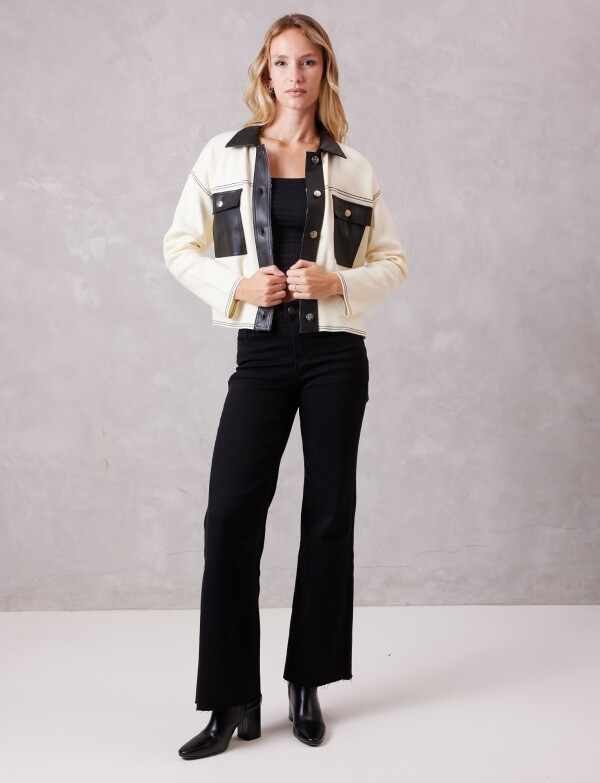 Chaqueta Combinada CRUDO