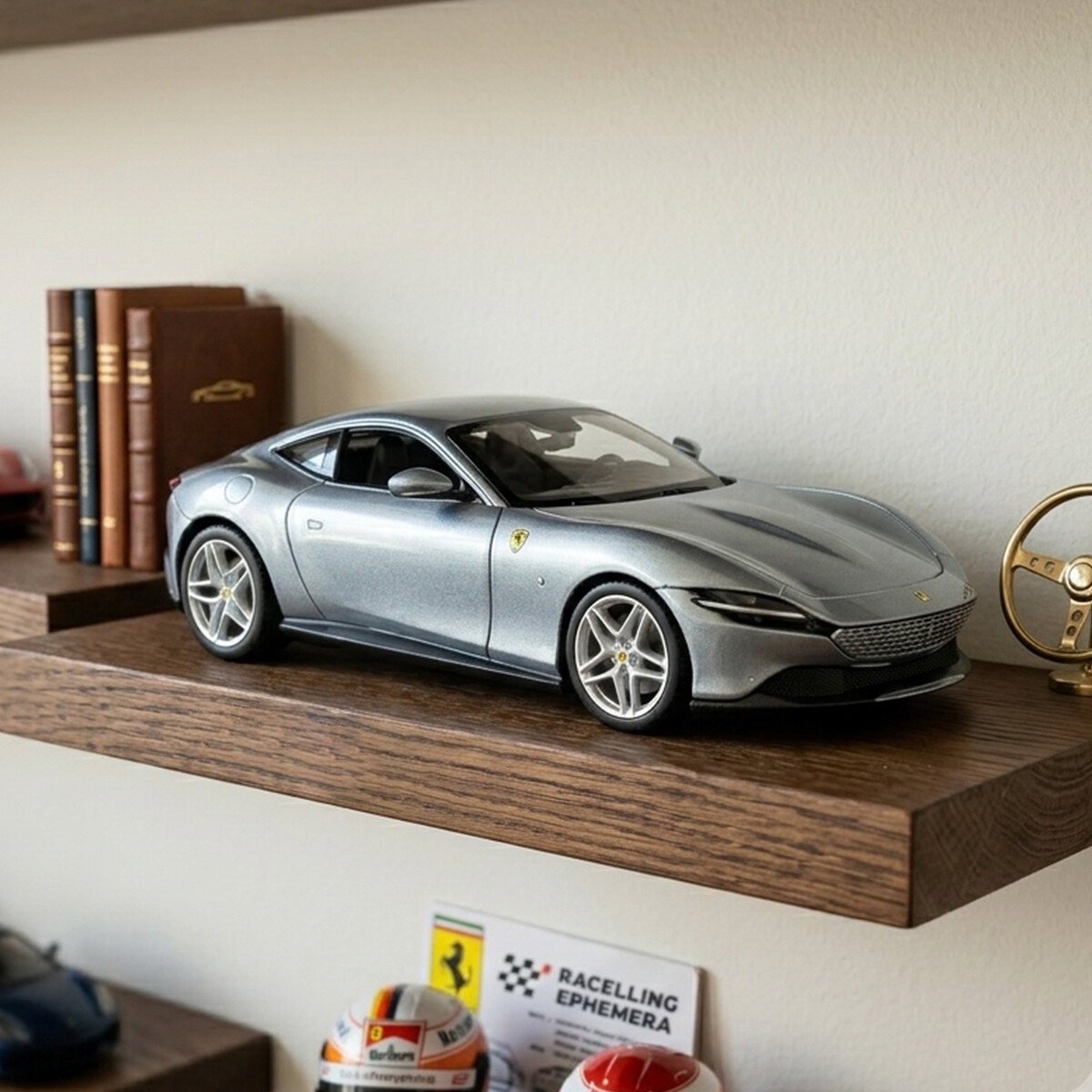 Bburago Ferrari Italia Escala 1:24 Auto de Colección - Ferrari Roma 