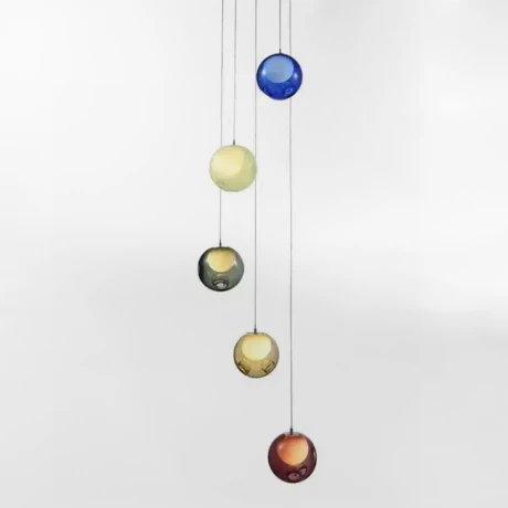 LUMINARIA DE TECHO CHRISTMAS TIME SMALL MULTICOLOR - Small