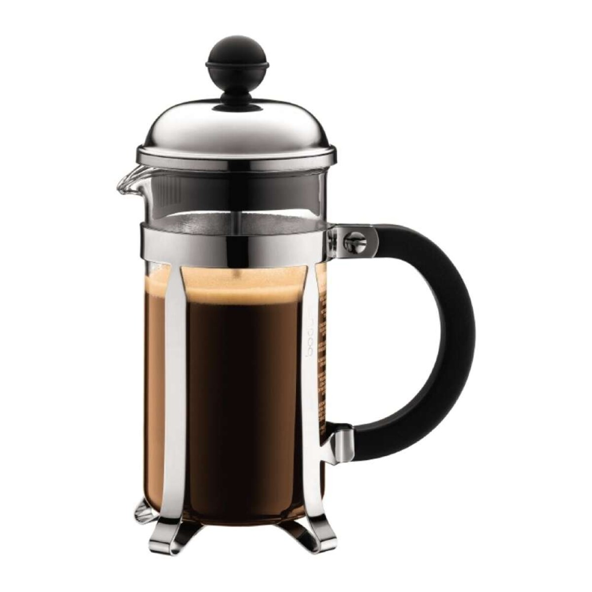 Cafetera 350Ml 3 Tazas Chambord Bodum - Acero/Negro 