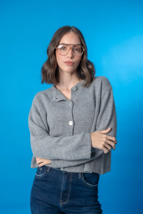Cardigan Dotta Gris