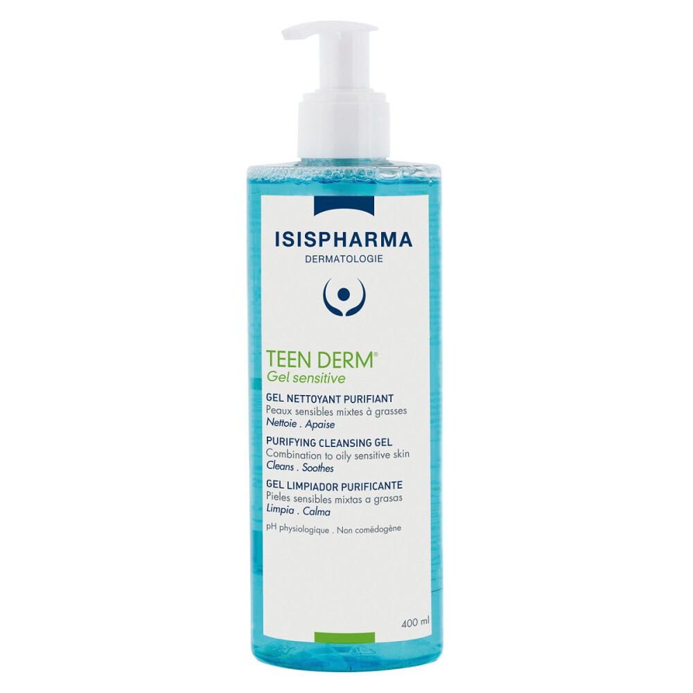 TEEN DERM GEL SENSITIVE FR. X 400 ML. única