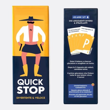 Juego De Mesa Quick Stop Juego De Mesa Quick Stop