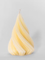 Vela árbol Torneado Grande Blanco