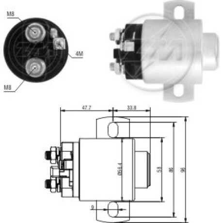 AUTOMATICO DE ARRANQUE - AUXILIAR FORD-VW TRUCK 12V ZM AUTOMATICO DE ARRANQUE - AUXILIAR FORD-VW TRUCK 12V ZM