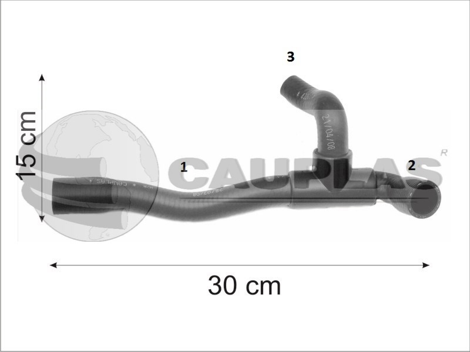 CAÑO VOLKSWAGEN POLO CLASSIC - CADDY INTERMEDIO CAUPLAS 