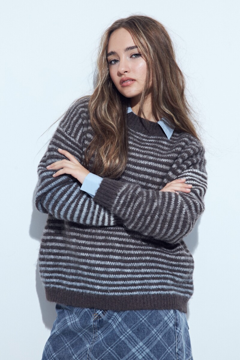 SWEATER CLAVERI Chocolate