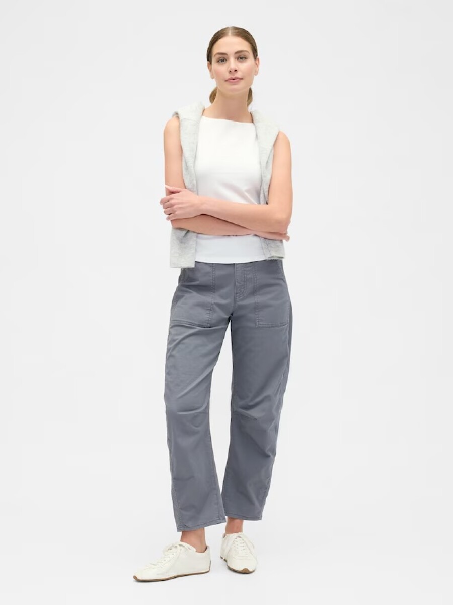 Pantalòn Khaki Barrel Mujer - New Shadow 