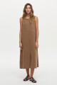 Vestido Italia Camel