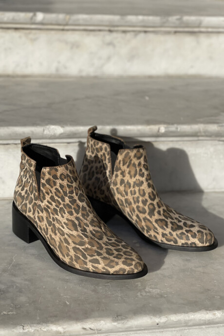 Bota tana Animal print