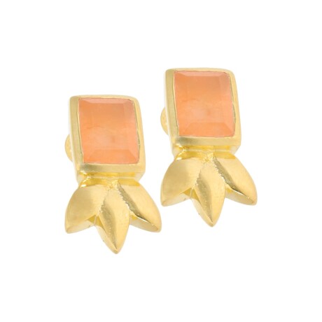 Caravanas Karvik Plata 925 bañada de oro 18k 0