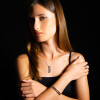 Pulsera Jacinta de plata 925 con brillantes Pulsera Jacinta de plata 925 con brillantes