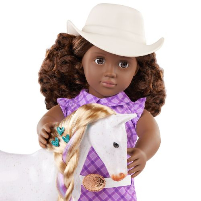 MUÑECA c/POTRO p/PEINAR - VALERIE - OUR GENERATION Muñeca C/potro P/peinar - Valerie - Our Generation