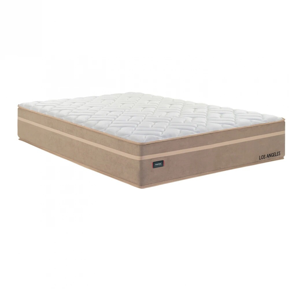 Conjunto Sommier 1 plaza y media - Los Angeles - Mannes Conjunto Sommier 1 plaza y media - Los Angeles - Mannes