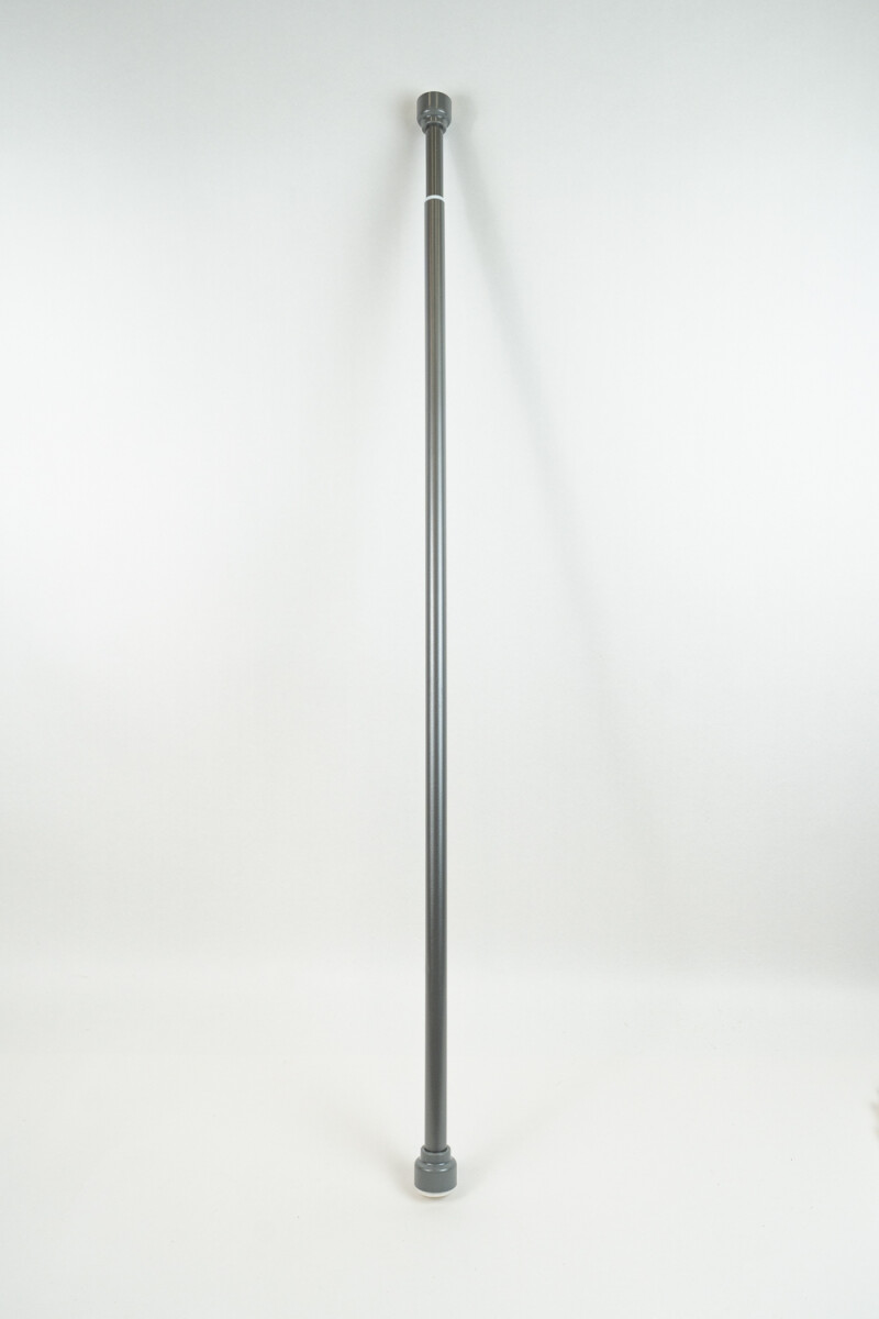 Accesorio Barral Extensible Para Cortina De Baño - Gris 