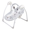 Mecedora Electrónica Carestino Con Melodias Gris