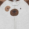 Enterito Micropolar Carters Gris Marrón Oso Enterito Micropolar Carters Gris Marrón Oso