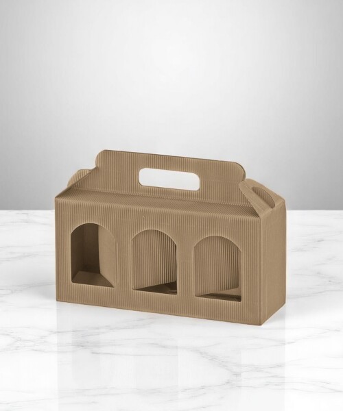 Caja corrugado 3 ventanas 31x10x12 - 35377 - AVANA Caja corrugado 3 ventanas 31x10x12 - 35377 - AVANA
